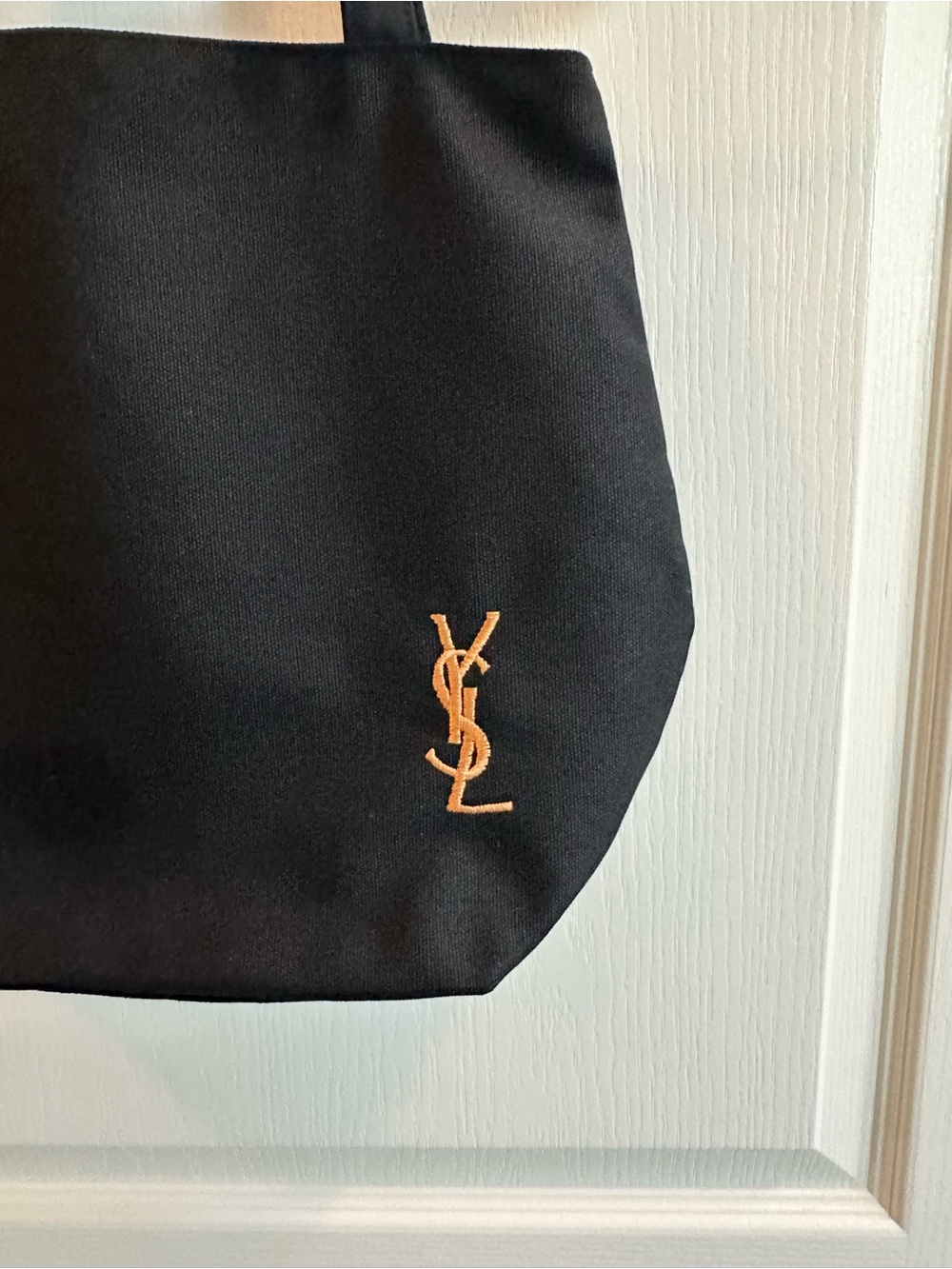 YSL Beauty Parfums Black Tote Bag – NEW Hot Pink Silky Interior - Gift w Purchas - Picture 7 of 16